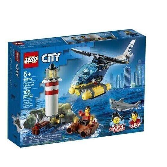 Lego City Police Police Lighthouse Capture 60274 189 Pieces