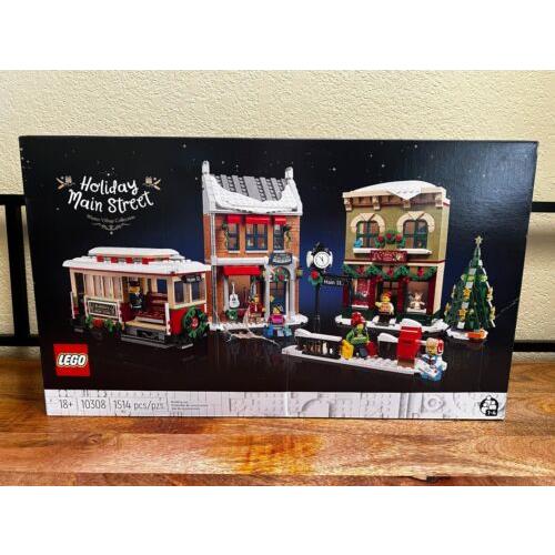 Lego 10308 Holiday Main Street Winter Village Collection Box Set