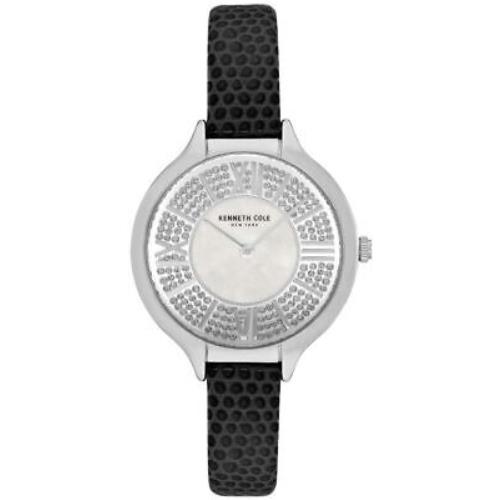 Women`s Kenneth Cole Classic Silver Tone Mother of Pearl Watch KC51054005