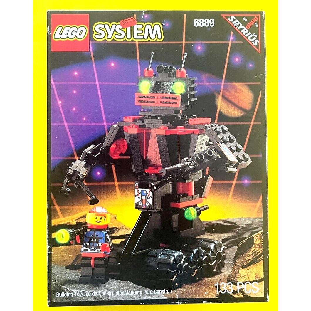 Lego System 6889 Spyrius Recon Robot 133 Pieces Vintage 90`S
