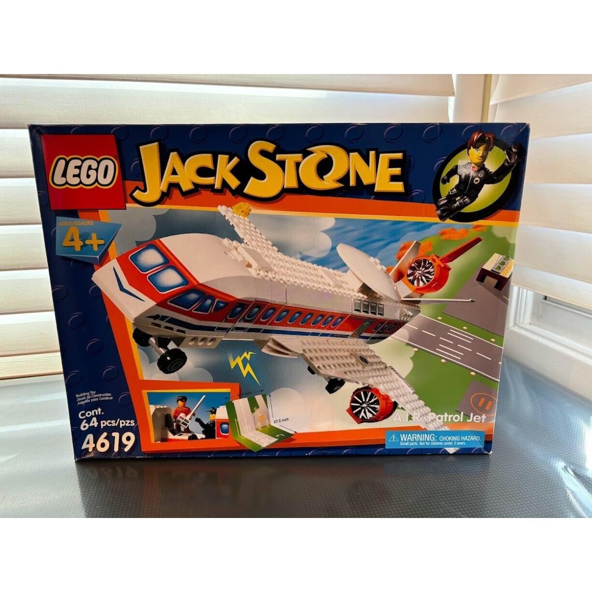 Lego Jack Stone 4619 64 Pieces Patrol Jet