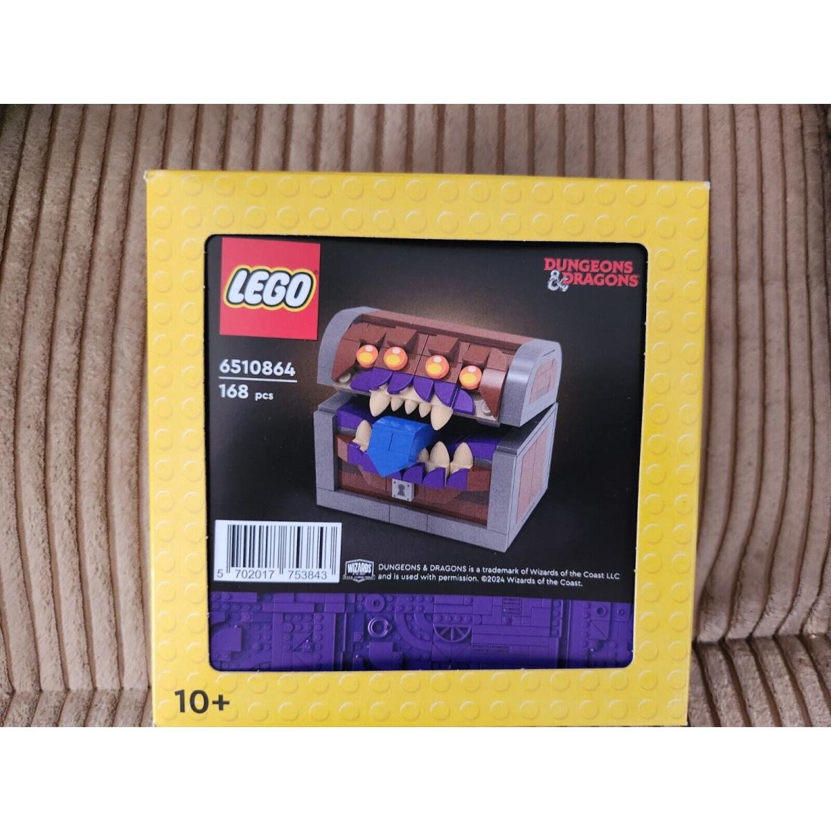 Lego Dungeons Dragons Mimic Dice Box 6510864