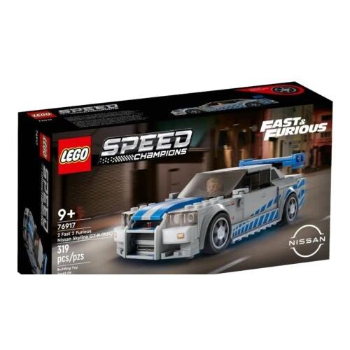 Lego Nissan Skyline Gt-r R34 Speed Champion 2 Fast 2 Furious 76917
