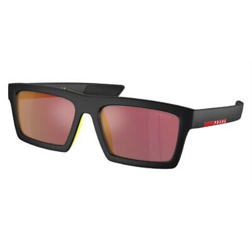 Prada PS 02ZSU Sunglasses Men Matte Black 55mm