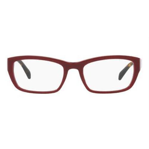 Prada VPR180 13G101 Eyeglasses Color Etruscan 54-18-135 - Frame: Burgundy