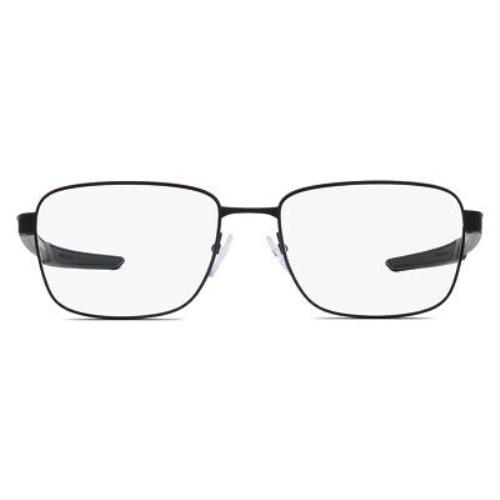 Prada PS 54OV Eyeglasses RX Men Black Rubber Square 57mm