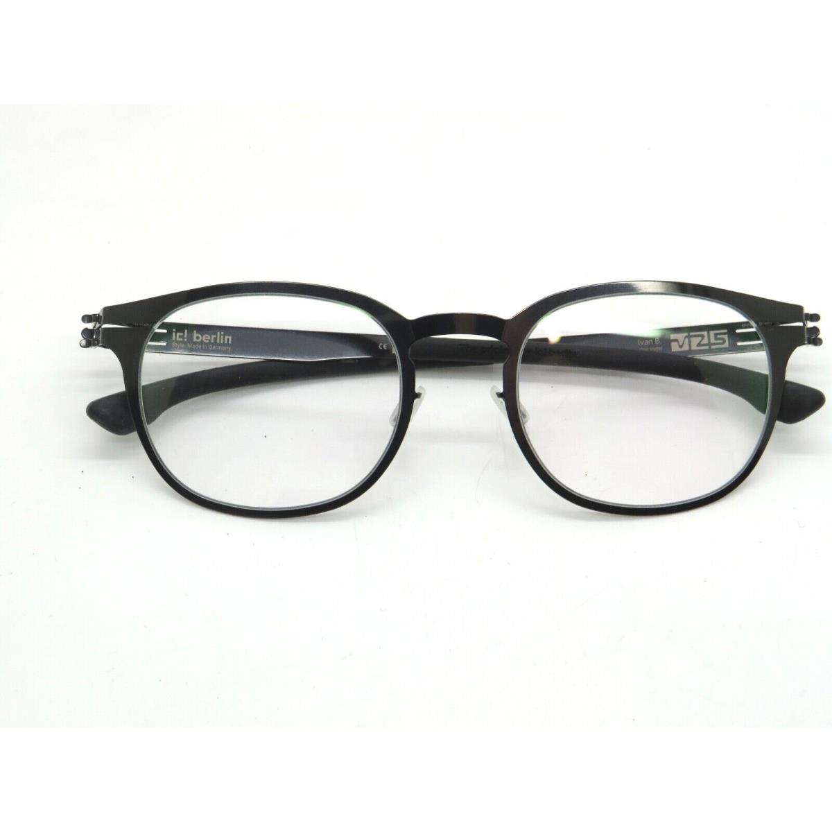 IC Berlin Ivan B. Gunmetal 49mm Eyeglasses