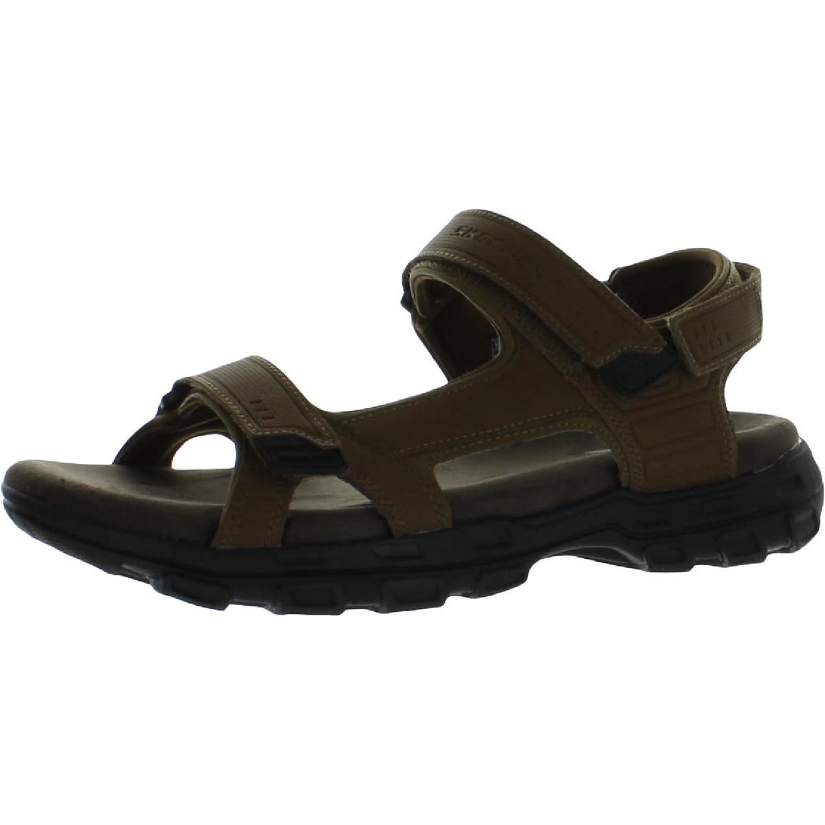 Skechers Mens Garver-louden Sport Slip On Slide Sandals Shoes Bhfo 6606 Brown