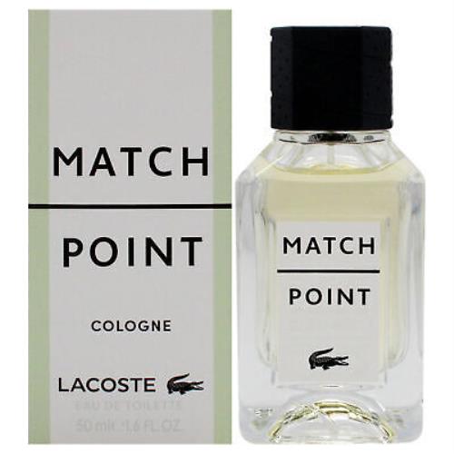 Match Point Cologne by Lacoste For Men - 1.6 oz Edt Spray