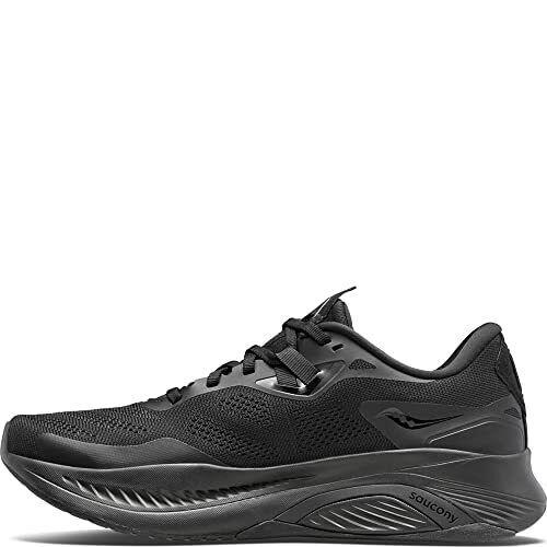 Saucony Women`s Guide 15 Running Shoe - Black/Black/Black