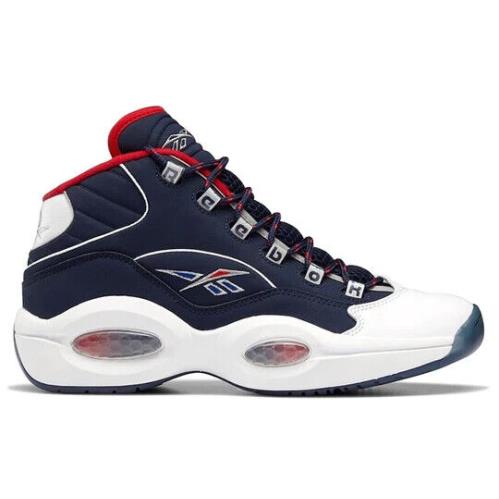 Men`s Reebok Question Mid `usa` H01281 - Multicolor