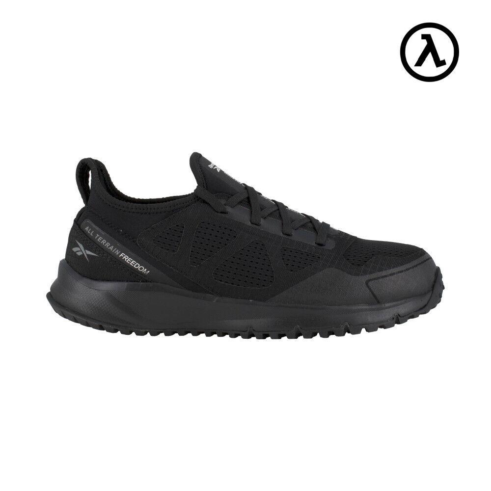 Reebok All Terrain Work Men`s Trail Running Shoe Black Boots RB4090 - All Sizes