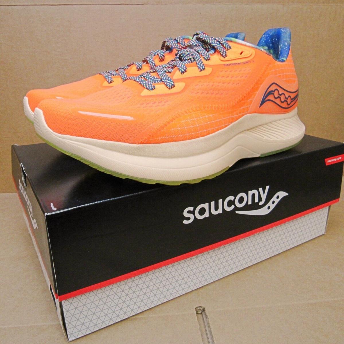 Saucony Endorphin Shift 2 Running Shoes Men`s Size 10.5D Orange Color