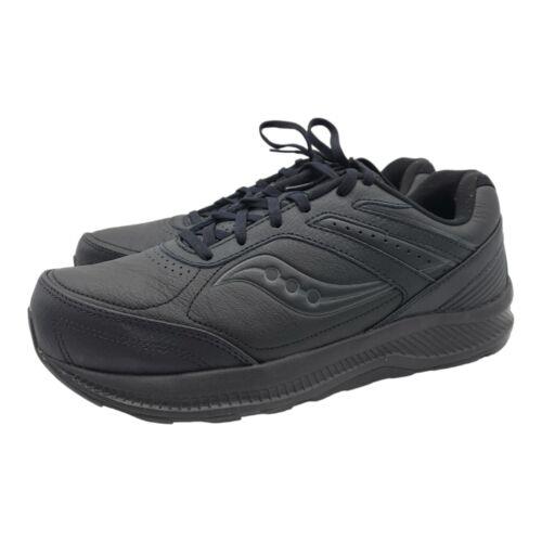 Man`s Sneakers Athletic Shoes Saucony Echelon Walker 3 Size 10.5 Mens - Black