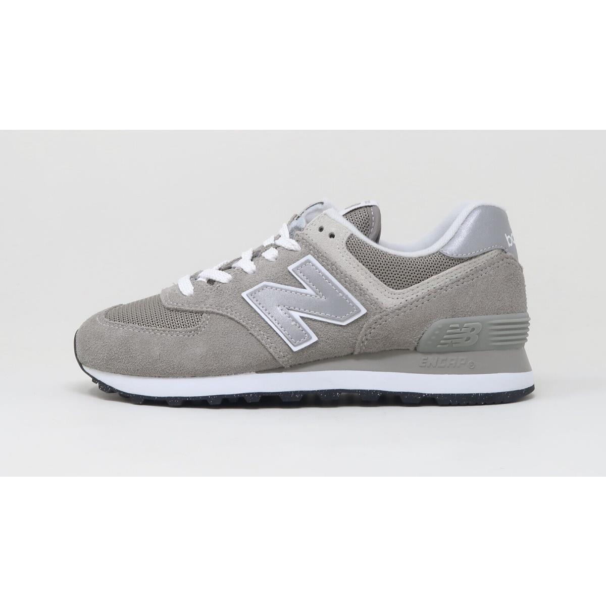 New Balance Women`s 574 Core Classic Shoes Sneakers WL574EVG - Grey/white