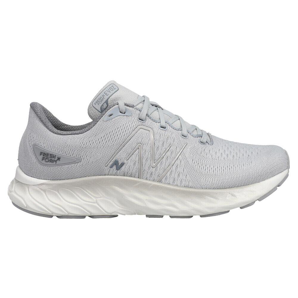 New Balance Fresh Foam X Evoz V3 Running Mens Grey Sneakers Athletic Shoes Mevo 10.5