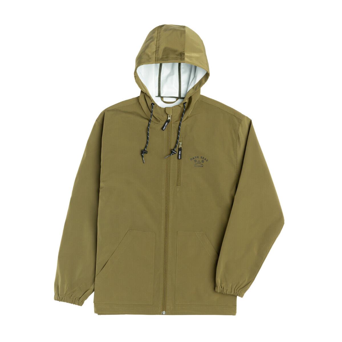 New Balance Dark Seas Men`s Port Jkt Olive Jackets