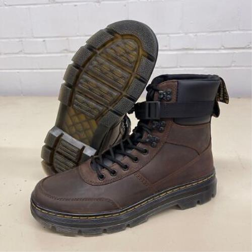 Dr. Martens Combs Tech Casual Boots Unisex Size M11/W12 Dark Brown