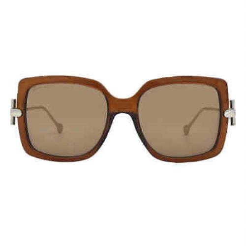 Salvatore Ferragamo Women`s Sunglasses - Brown/solid Brown SF913SL