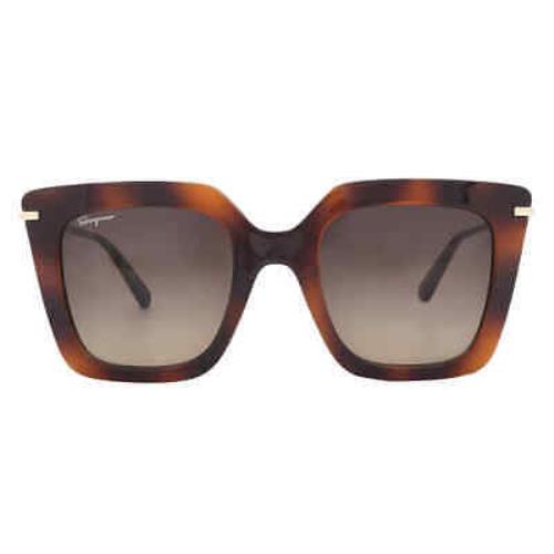 Salvatore Ferragamo Brown Gradient Butterfly Ladies Sunglasses SF1041S 238 51