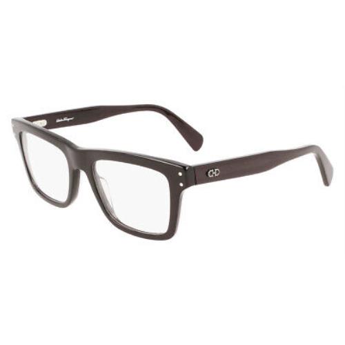 Salvatore Ferragamo SF2923 Eyeglasses RX Men Black Square 53mm