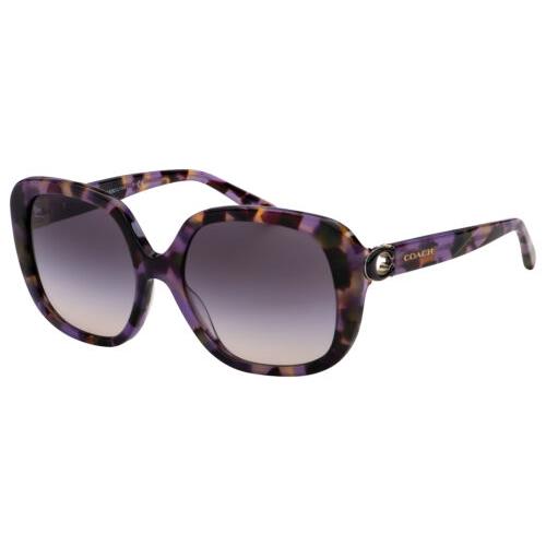 Coach Women`s 56mm Lavender Tortoise Sunglasses HC8292-561236-56