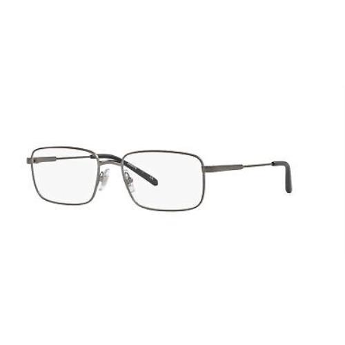 Arnette AN6129 738 Gold Rust Brushed Gunmetal Transparent 54 m Unisex Eyeglasses