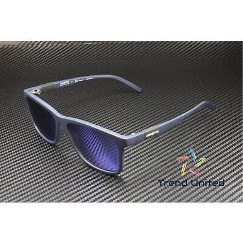 Arnette AN4276 258722 Mt Blue Polarized Dk Grey Mir Water 56 mm Men`s Sunglasses