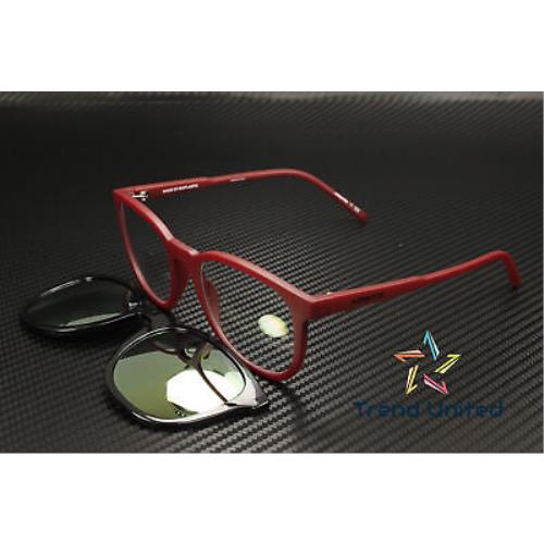 Arnette AN4289 27841W Phantos Matte Red Clear 53 mm Men`s Sunglasses