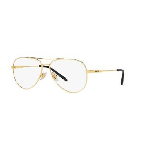 Arnette AN6127 503 Wharf Gold Transparent 55 mm Unisex Eyeglasses