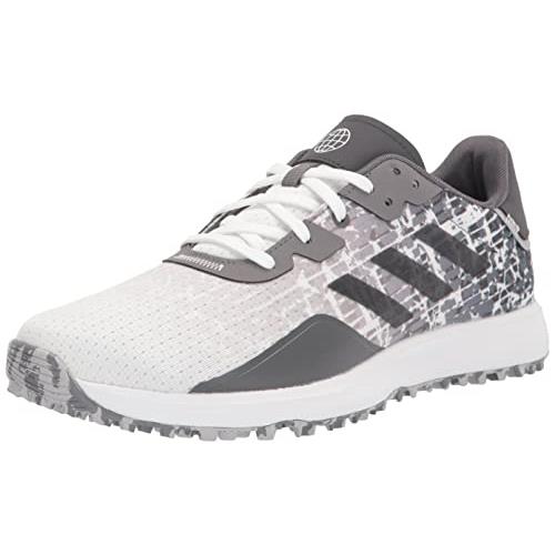 Adidas S2G Spikeless 23 Golf Shoes Footwear White/Grey Three/Grey Two