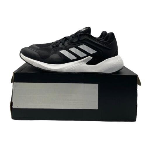 Adidas Alphatorsion Mens Sz 10 Casual Running Shoe Black White Sneaker Trainer