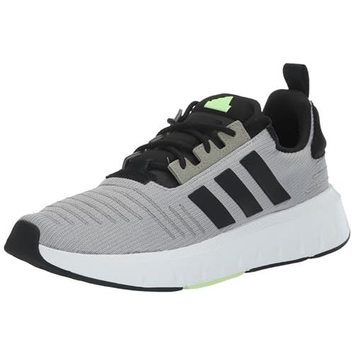 Adidas Men`s Swift Run 23 Sneaker Grey/Black/Green Spark
