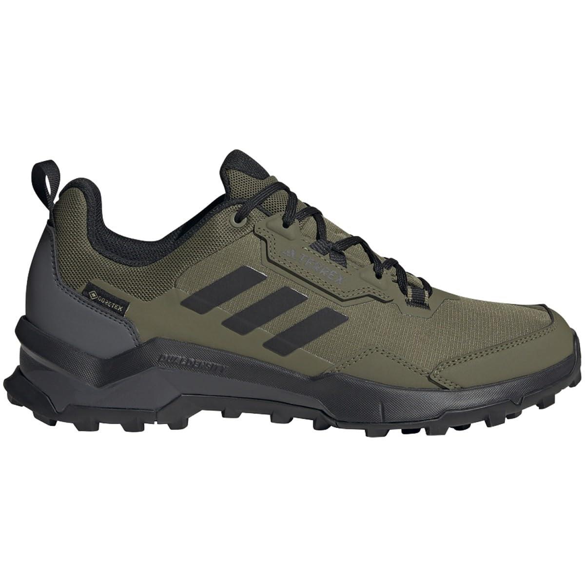 Adidas Men`s Terrex Ax4 Gore-tex Hiking Sneaker Focus Olive/Black/Grey