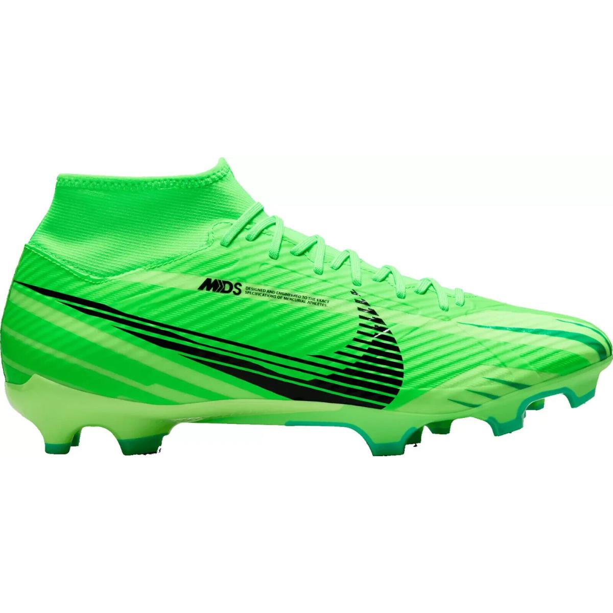 Men`s Nike Zoom Mercurial Superfly 9 Academy Soccer Cleats - Green/Black