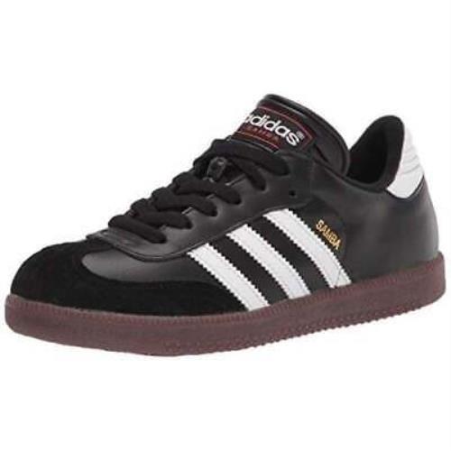 Adidas Unisex-child Samba Classic Boots Soccer Shoe Cblack/ftwwht/cblack - Cblack/Ftwwht/Cblack
