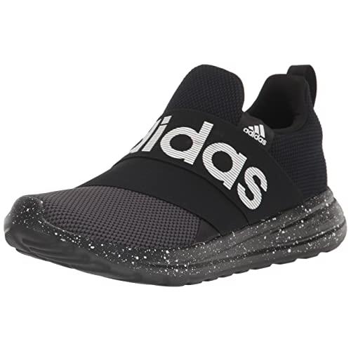 Adidas Men`s Lite Racer Adapt 6.0 Sneaker Black/Black/White