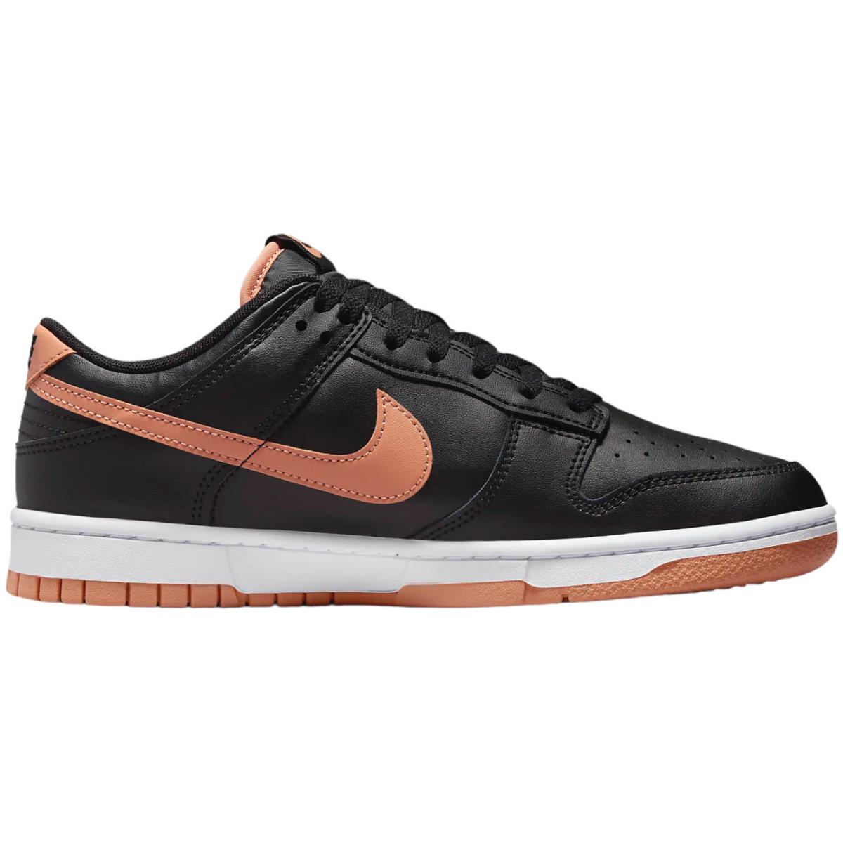 Nike Dunk Low Retro Men`s Casual Shoes All Colors US Sizes 7-14 Black/Black/White/Amber Brown
