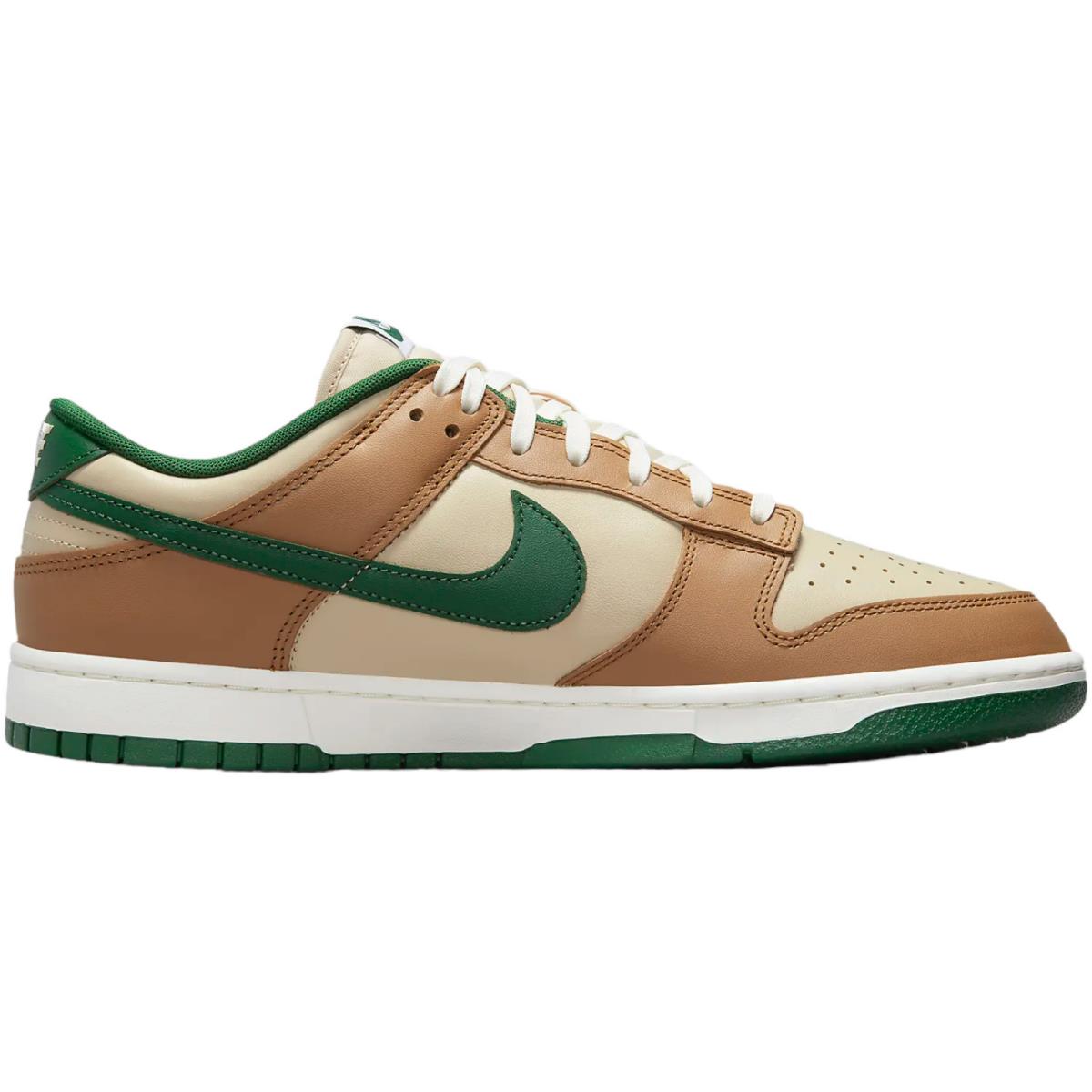 Nike Dunk Low Retro Men`s Casual Shoes All Colors US Sizes 7-14 Rattan/Sail/Dark Driftwood/Gorge Green