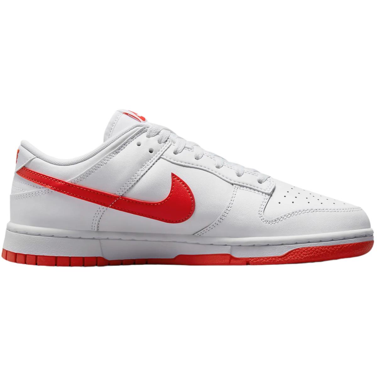 Nike Dunk Low Retro Men`s Casual Shoes All Colors US Sizes 7-14 White/Picante Red