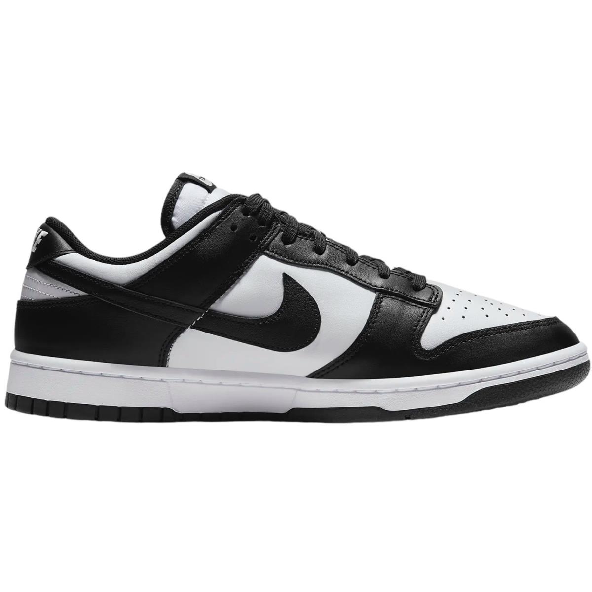 Nike Dunk Low Retro Men`s Casual Shoes All Colors US Sizes 7-14 White/White/Black