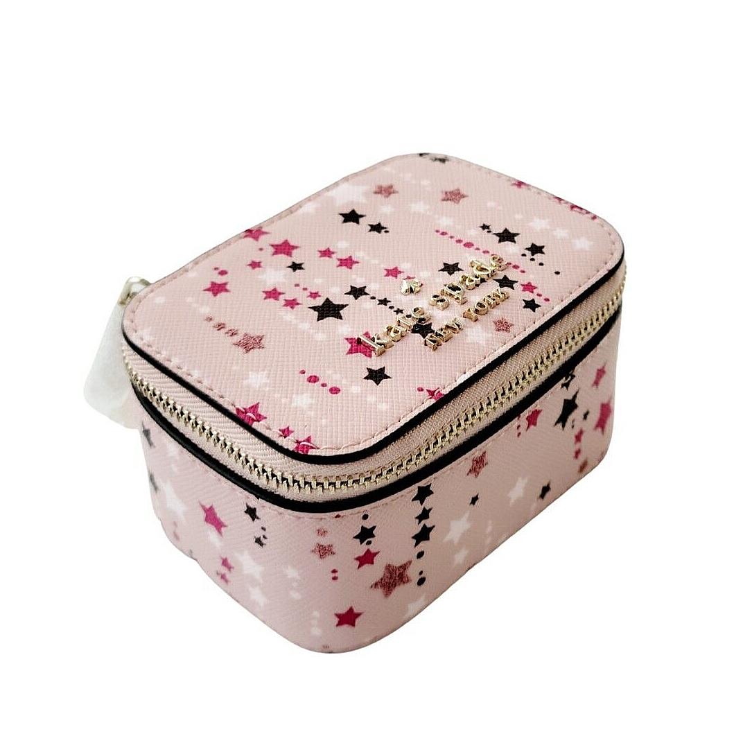 Kate Spade Stars Staci Twinkle Jewelry Box Pink/multi in Plastic Bag