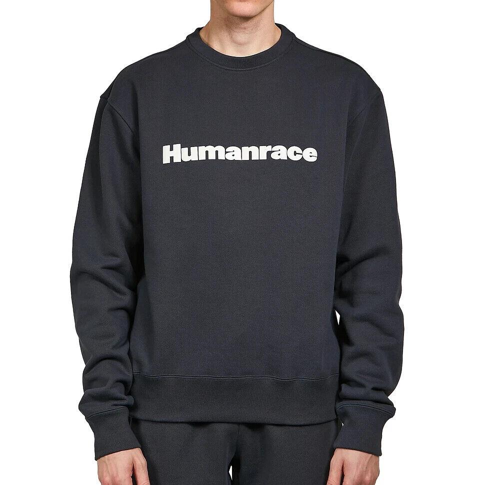 Adidas x Pharrell Williams Humanrace Basics Crew Neck Sweater in Black Size M