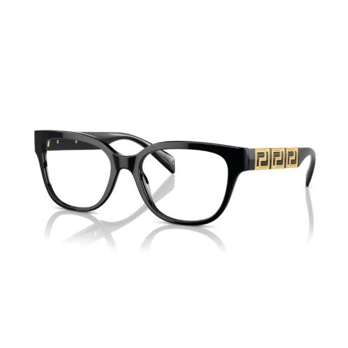 Versace VE3338 GB1 54 Black Gold 54/18/140mm Eyeglasses Optical Frame