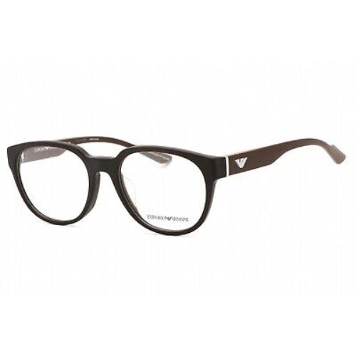 Emporio Armani 0EA3224F 5260 Eyeglasses Matte Brown Frame 54mm