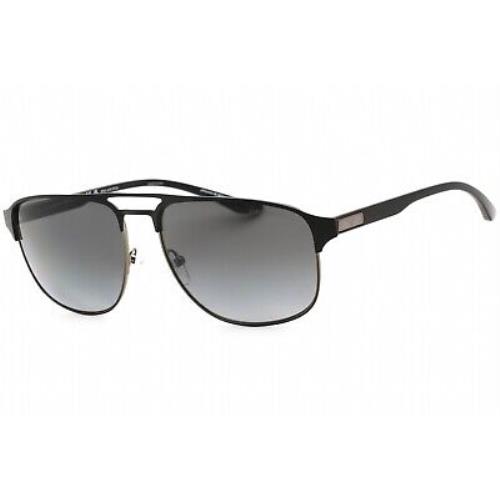 Emporio Armani 0EA2144 336511 Sunglasses Gunmetal Black Frame Grey Gradient