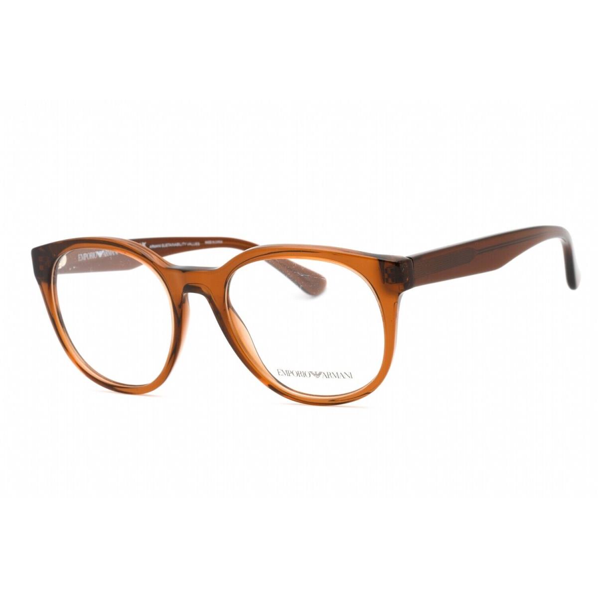 Emporio Armani 0EA3207-5044 Transparent Brown Eyeglasses