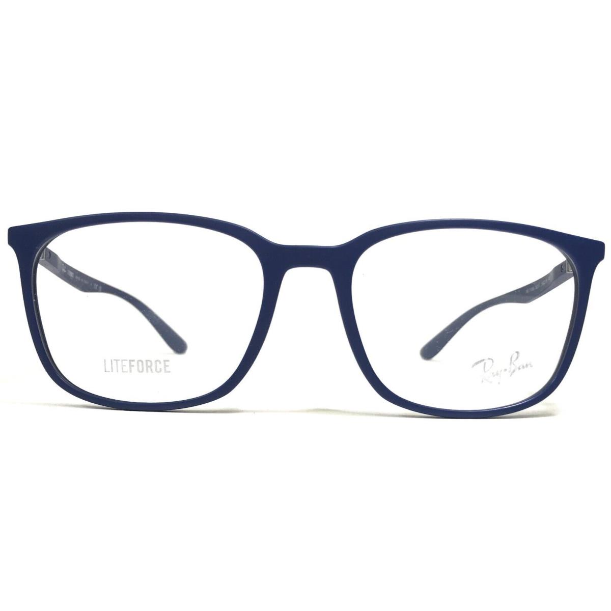 Ray-ban Eyeglasses Frames RB7199 5207 Liteforce Sand Blue Square 54-18-145 - Frame: Blue