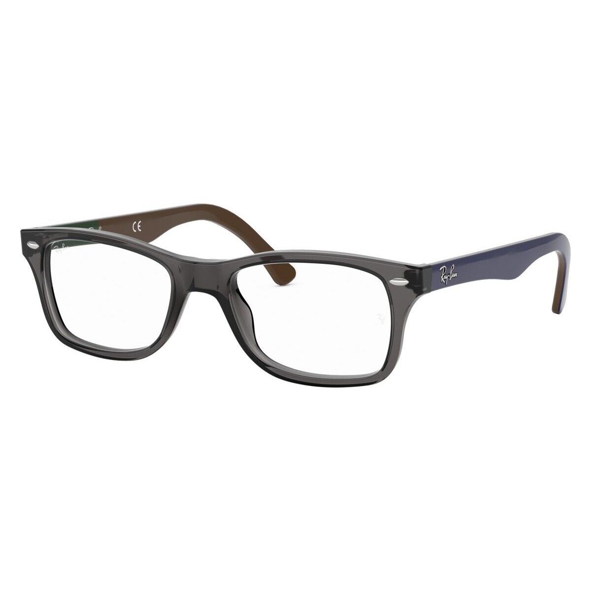 Ray-ban 0RX5228 Eyeglasses RX Unisex Gray Square 50mm