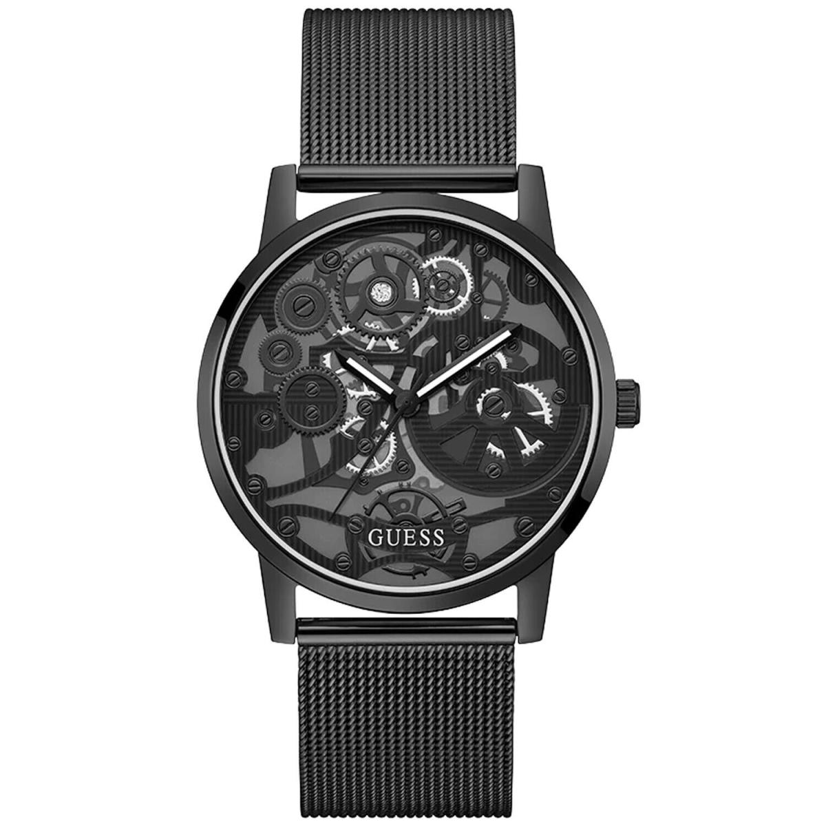 Guess Men`s Gadget Black Dial Watch - GW0538G3